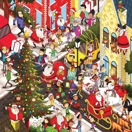 Puzzle YAZZ Stradă de Crăciun 1023 piese