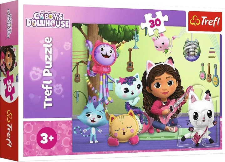 Puzzle Trefl Căsuța lui Gabi 30 piese