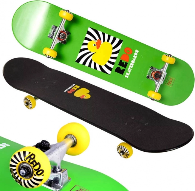 Skateboard din lemn ReDo Rățușca de cauciuc