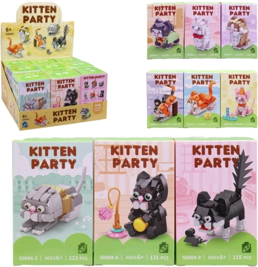 Set de cuburi cu animale – set de 9 piese în display box