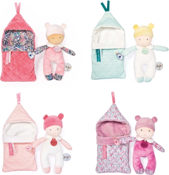 Doudou Bebeluș În Fășurică Roz