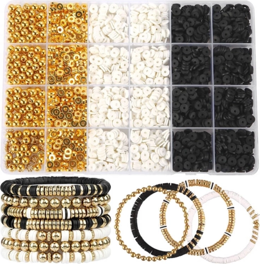 Set creativ de mărgele pentru realizarea brățărilor prietenești