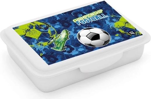 Cutie de gustare cu compartiment detașabil fotbal