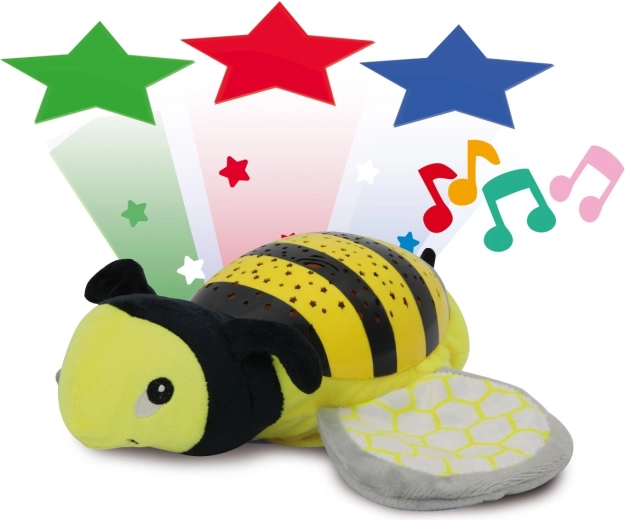 Lumină de noapte cu proiector și melodii Jamara Dreamy Bee - 1 bucată