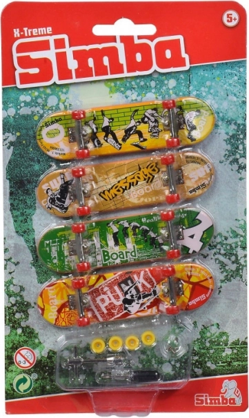 Set mini skateboards X-Treme 4 piese