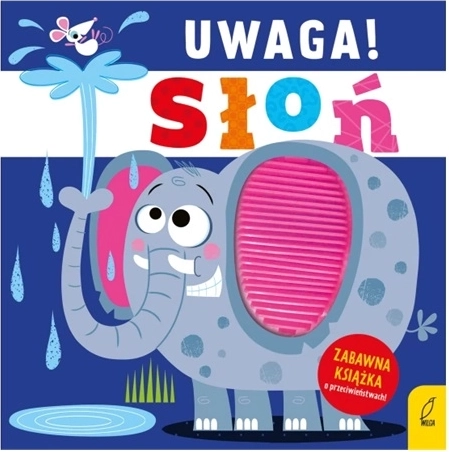 Atenție, elefant! – carte senzorială pentru cei mai mici