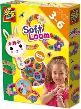 SES Creative Soft Loom set pentru realizarea brățărilor - 1 bucată