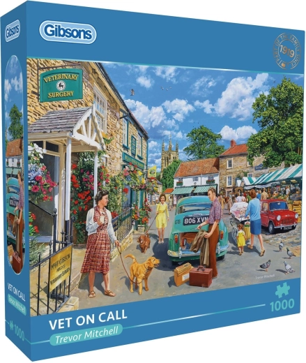 Puzzle Gibsons „Urgență veterinară” 1000 de piese