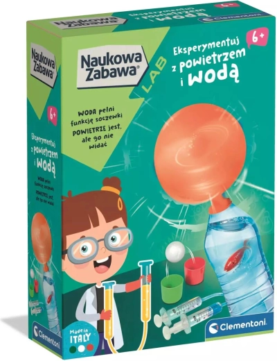 Apă și aer – set educațional CLEMENTONI