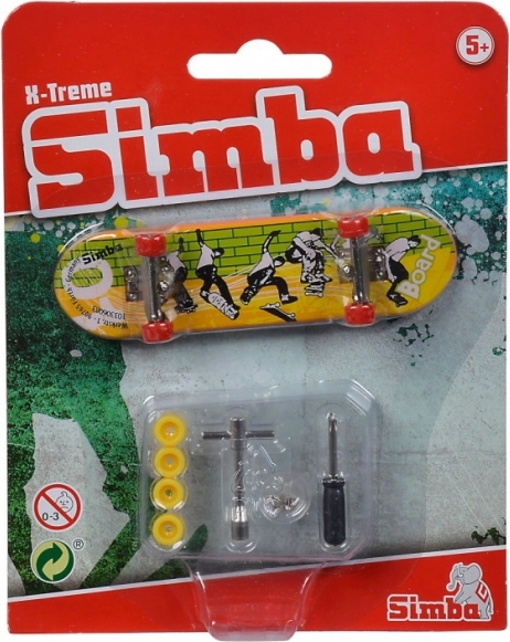 Fingerboard pentru degete X‑TREME de la SIMBA – mix 6 modele