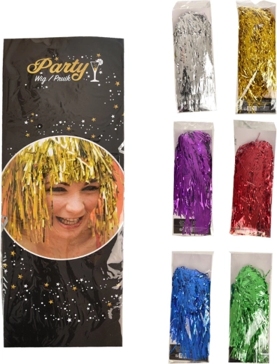 Perucă de costum cu șuvițe (6 variante)