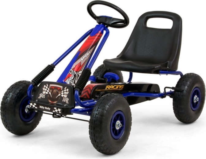 Kart cu pedale Thor Albastru