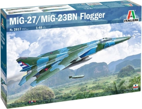 Model din plastic MiG-27/MiG-23BN Flogger 1/48