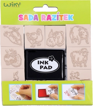 Set de ștampile Animale