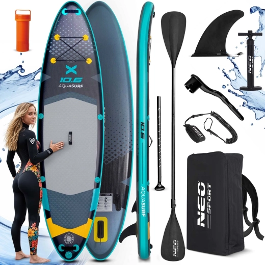 Stand up paddleboard gonflabil Aquasurf 10’6 (320 × 84 × 15 cm)