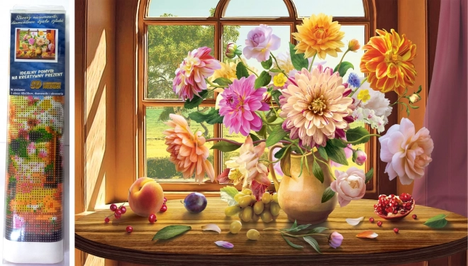 Norimpex pictură diamant Buchet de vară 30x40 cm