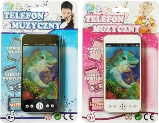 Telefon interactiv pentru copii Trifox, cu baterii