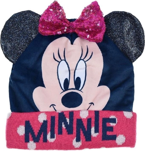 Căciulă din catifea Minnie