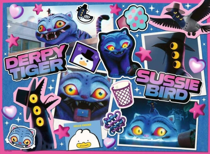 Puzzle Ravensburger K-pop: Vânătoarele de demoni XXL 300 piese