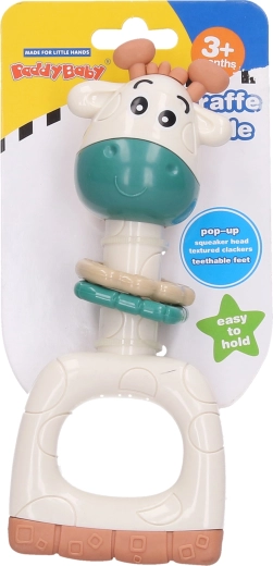 Zornăitoare piuitoare girafă 16 cm