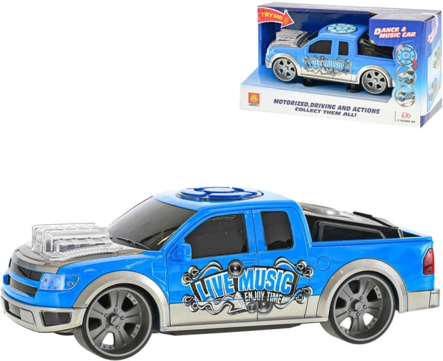 Mașinuță sport muzicală dansatoare tip jeep cu lumină și sunet, pe baterii - 1 bucată