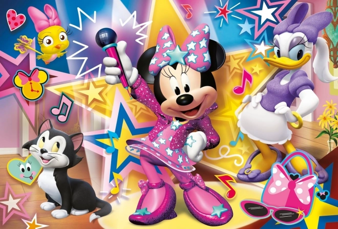 Puzzle 60 piese MAXI Minnie Ajutoare Fericite