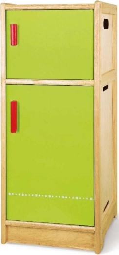 Frigider din lemn Babu pentru bucătăria copiilor