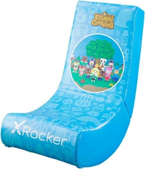 Scaun de podea pentru gaming pentru copii X Rocker Animal Crossing