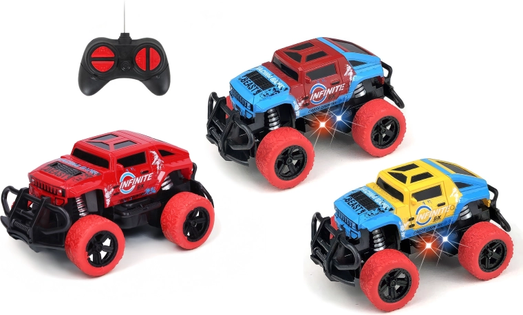 Mașină RC Beast cu telecomandă, 14,5 cm - 1 bucată