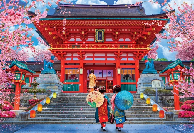 Puzzle Sakura de Primăvară 1000 de piese