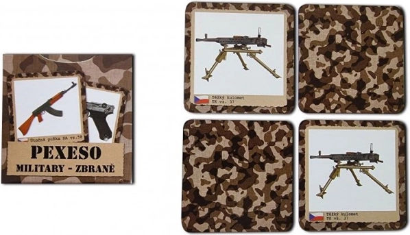 Pexeso Retro Arme Militare