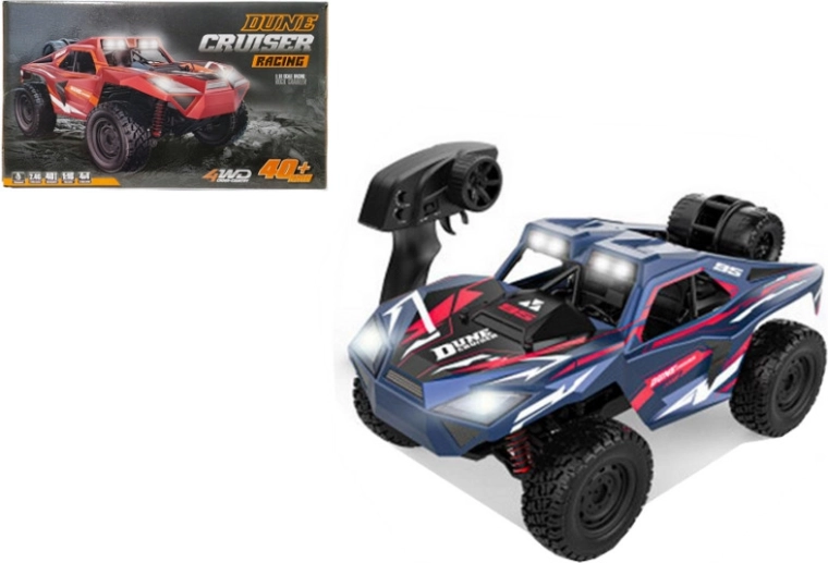 Mașină RC off-road 4x4 cu telecomandă și acumulator reîncărcabil
