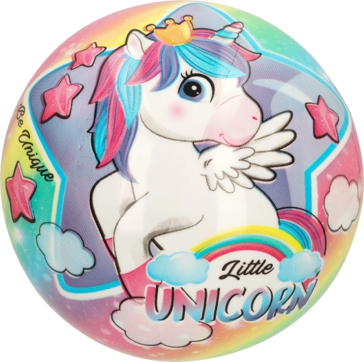 Mingea colorată cu unicorn pentru copii