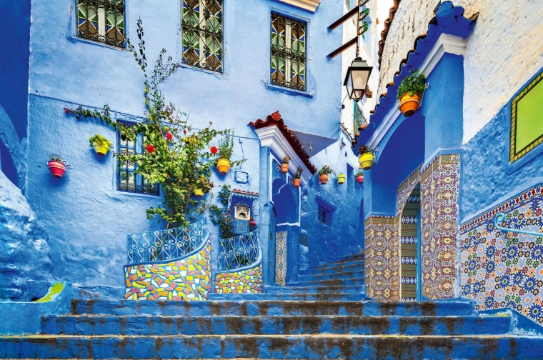 Puzzle Maroc colorat, 3000 de piese, Ravensburger