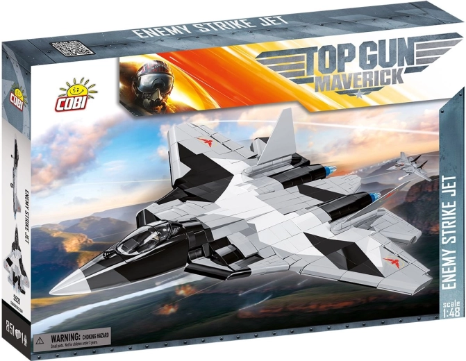 Cobi Top Gun: Maverick vânătoare inamică Su-57 Felon 1:48