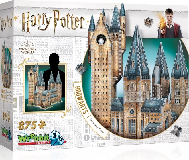 Puzzle 3D Harry Potter Hogwarts: Turnul Astronomic 875 piese