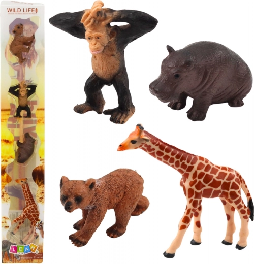 Set de figurine realiste cu animale sălbatice