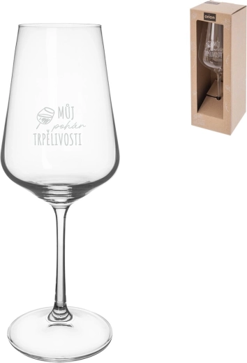 Pahar de vin „Pocalul meu al răbdării” 0,45 l