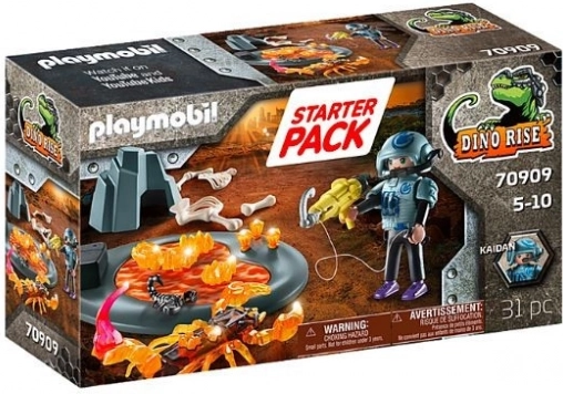 Playmobil Dino Rise Set de Start Luptă cu Scorpionul de Foc