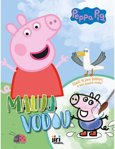 Pictează cu apă A4 Purcelușa Peppa