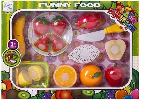Fructe – set de tăiat cu accesorii - 1 buc