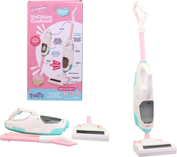 Aspirator de jucărie pe baterii - 1 bucată