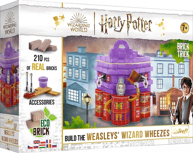 Set de construcție Brick Trick Harry Potter: Farsele Vrăjitorilor Weasley (210 piese)