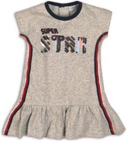 Rochie pentru copii Dirkje sporty SUPER STAR gri