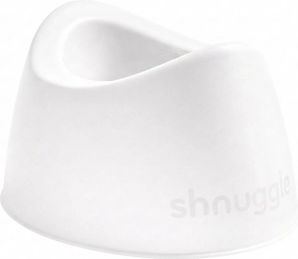 Shnuggle oliță pentru copii Potty albă