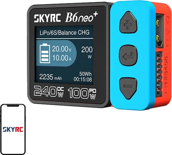 Încărcător inteligent SkyRC B6neo+