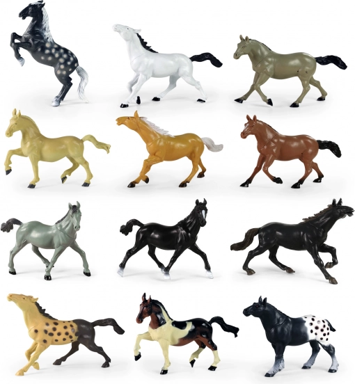 Caișori din plastic 17 cm – set de figurine de colecție