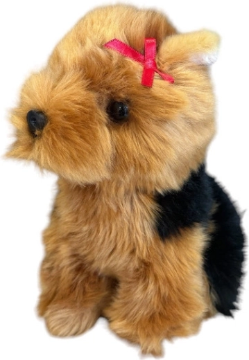 Cățel de pluș Yorkshire Terrier 19 cm