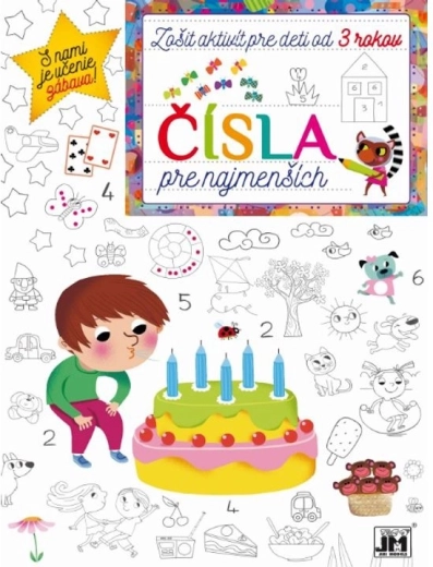 Caiet de activități pentru cei mai mici – numere