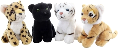 Pui de animale sălbatice din pluș eco-friendly 15 cm - 1 bucată